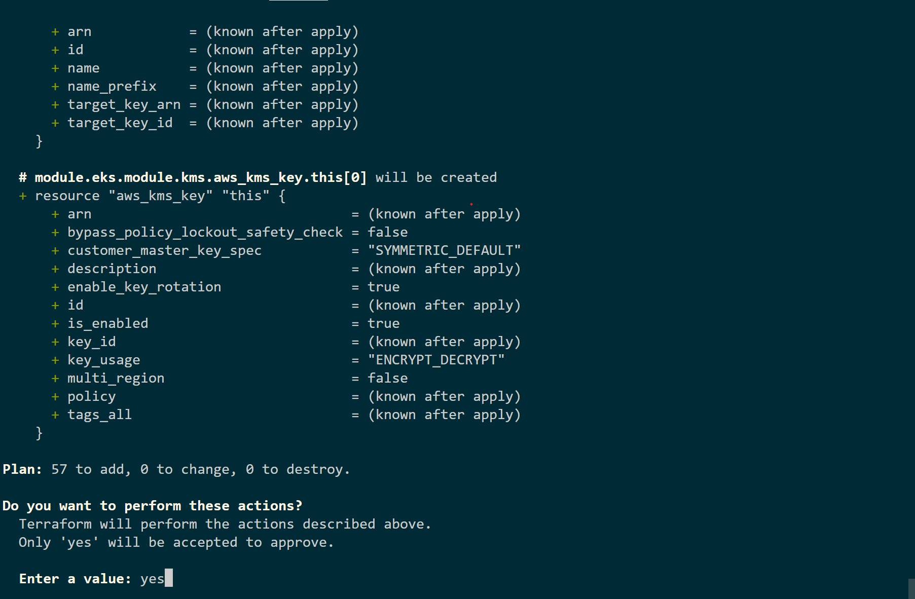 Confidently Automate AWS EKS Cluster Deployments with Terraform: Terraform Apply Command