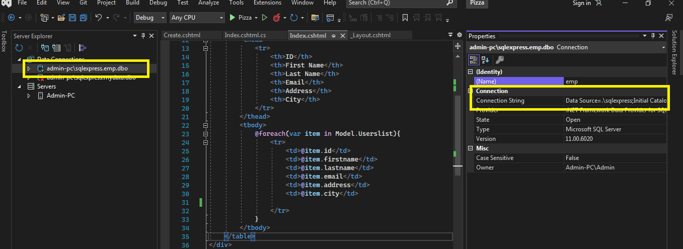 Guide to Razor Page CRUD using ASP.NET Core and HTML