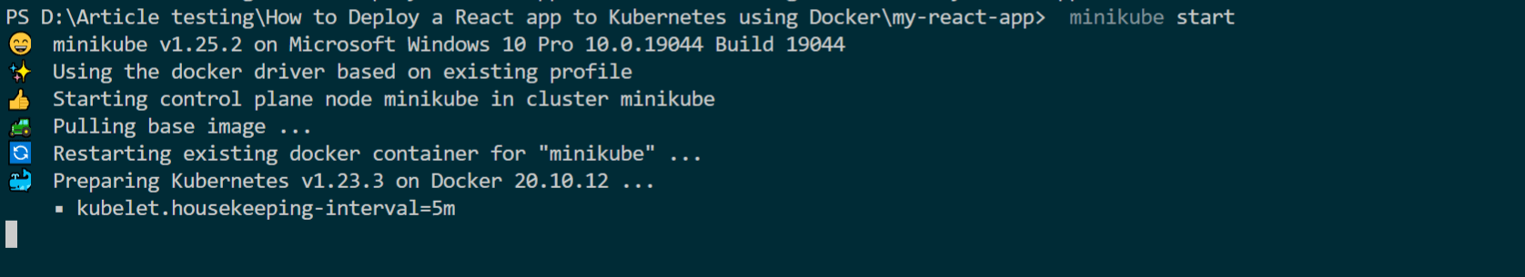 How to Deploy React Apps to Kubernetes Using Docker
