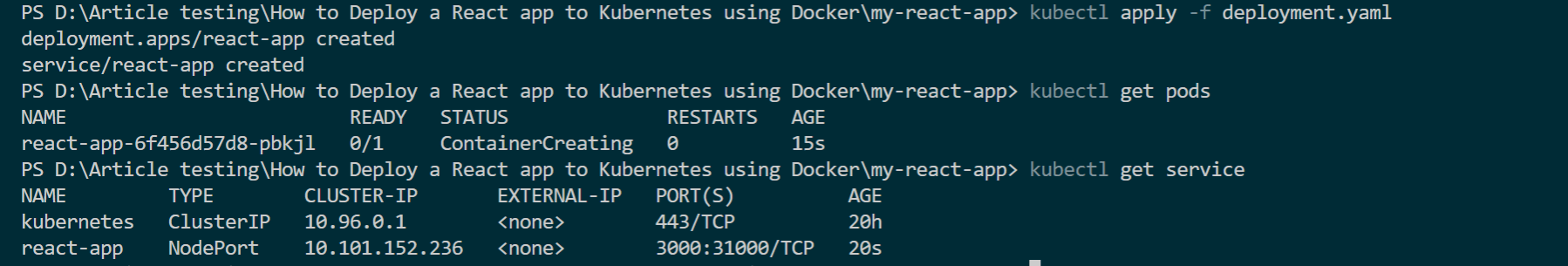 How to Deploy React Apps to Kubernetes Using Docker