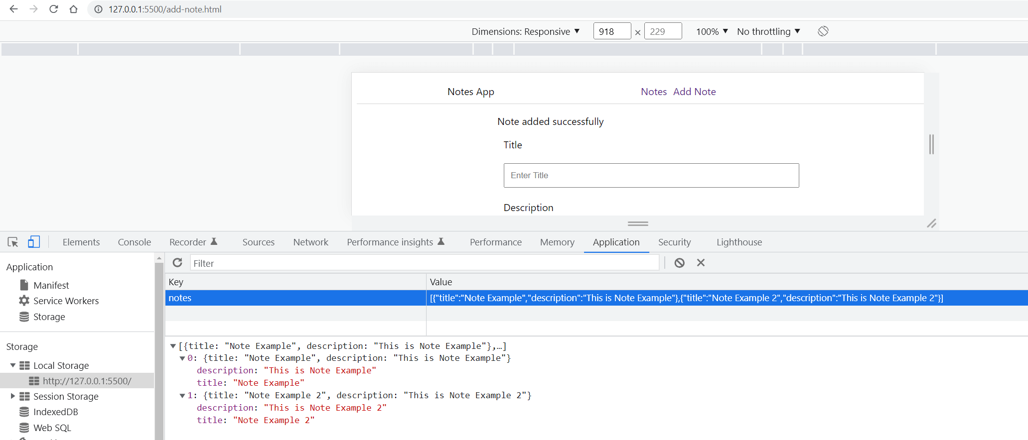 How to use Local Storage using JavaScript