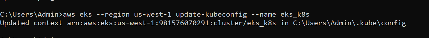 GitHub Actions and EKS: Setting up EKS context