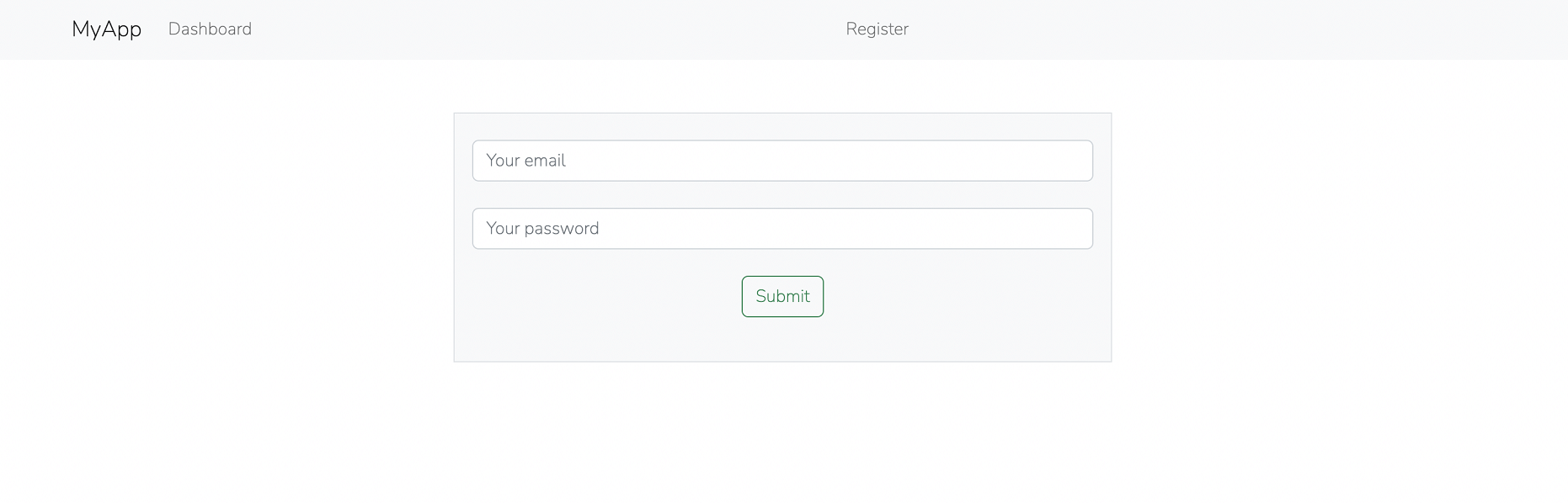 Implimenting Laravel User Authentication